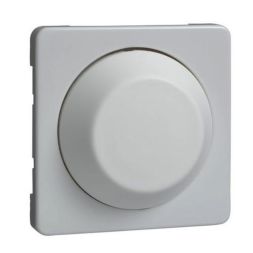 ELSO 207014 Central plate with rotary knob for dimmer pure white