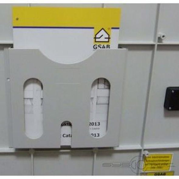 GSAB 99.88.11 RAL 7035 236x250x30mm circuit diagram pocket