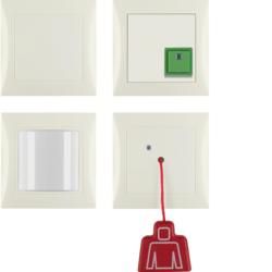 Berker 52008982 emergency call set with frame white, glossy Berker S.1