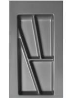 ELCO 520-30 cutlery insert 30s cabinet, body 600mm, anthracite