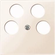 MERTEN 296544 Central plate white glossy System M