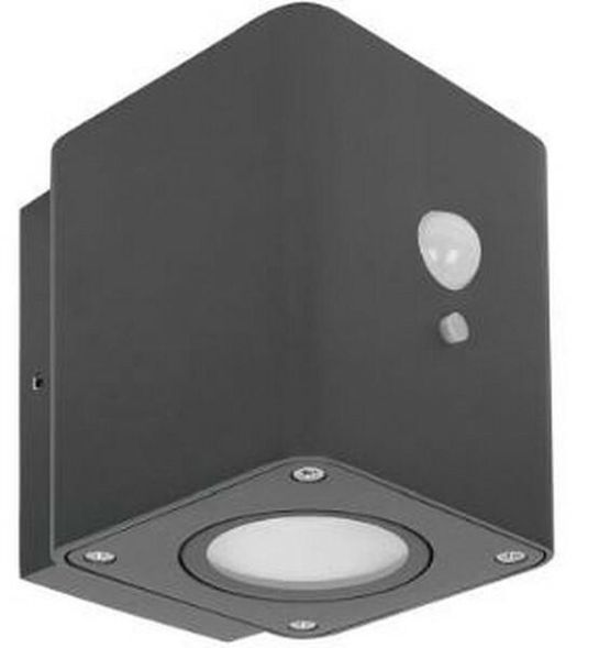 Megaman MT70018 MT PRO LOKY corner PIR Sol 1W 110lm 3K IP54 wall light LB23