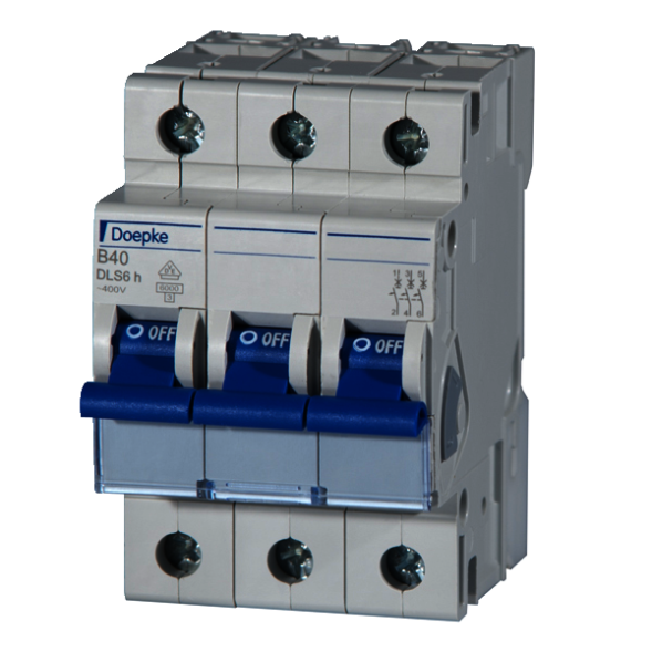 Doepke 09914115 DLS6H B25A 3-pole 6KA circuit breaker