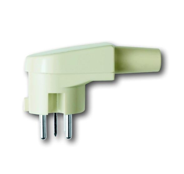 Busch-Jaeger 2064 SWLW angle plug, angle plug, 16 A white RAL 1013