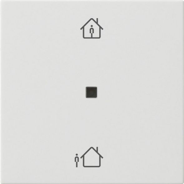 GIRA 510603 KNX-RF operating unit System 55 | 1-way, heating mode | pure white glossy