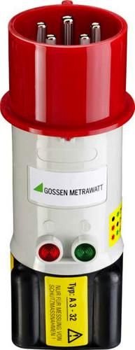 Gossen Metrawatt GTZ3603000R0001 A3-32 5-pin three-phase adapter