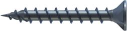 Reisser 029390S221-05004006-1 DNS plus wood construction screw, Flaseko, SIT®, coarse thread-VG, SPI point, ETA, 5.0 x 40, steel, galvanized, blue, 2x sliding, pack of 500