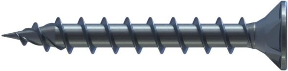Reisser 029390S221-05004006-1 DNS plus wood construction screw, Flaseko, SIT®, coarse thread-VG, SPI point, ETA, 5.0 x 40, steel, galvanized, blue, 2x sliding, pack of 500
