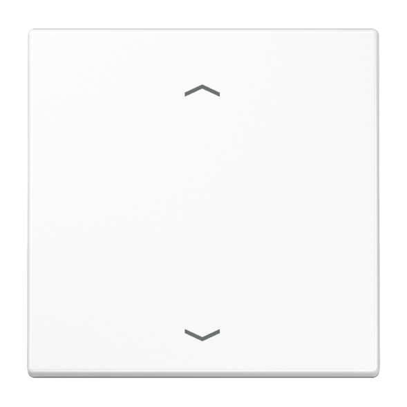 Jung LS1700PWW LB management button 1-way, with arrow symbols, Duroplast, LS series, alpine white