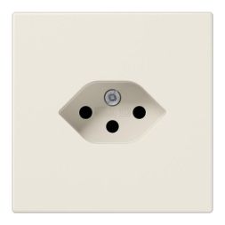 Jung LS1520-13SEV single socket, Swiss standard, type 13, LS series, white