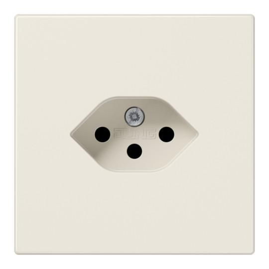 Jung LS1520-13SEV single socket, Swiss standard, type 13, LS series, white
