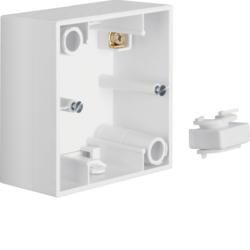Berker 10418989 Surface-mounted housing 1-way polar white, glossy Berker S.1