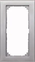 MERTEN 488860 frame 2-way aluminum M-PLAN