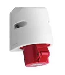 ABL Sursum D52SL30 32A 5-pin 400V red wall socket
