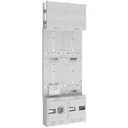 ABN 3Pkt 3Z 1T with HLAK/channel SK2 5-pole meter field (Z29730Z)