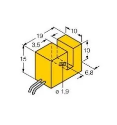 Turck 10090 SI3.5-K10-Y1 Inductive Sensor