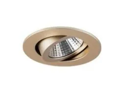 Brumberg 12361633 LED recessed ceiling spotlight 350mA 7W 3000K champagne
