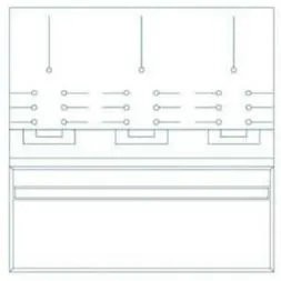 ABN 100A 1-pole main circuit breaker (XHA199-2)