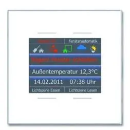 Issendorff 30173 LCN-GT4DW white color display 2.8 4 buttons glass information field