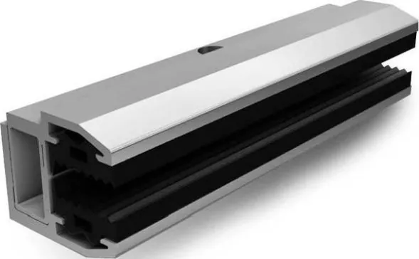 K2 Systems 1000668 CLICK 6.8 without screw laminate end clamp