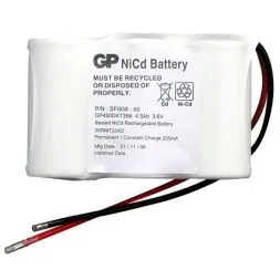 BEG 30025 NiCd parallel pack 3.6V/4Ah battery
