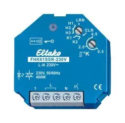 Eltako 30100034 wireless actuator heating-cooling relay FHK61SSR-230V with SSR 400W