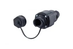 METZ CONNECT E-DAT Industry IP67 V1 field jack insert cable coupling, 1401115512KE
