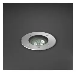 RZB 641340.000.2 Terra ES 130 4W-2700K LED recessed floor spotlight