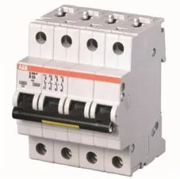 ABB Stotz-Kontakt S204P-Z3, circuit breaker Z-Char., 25 kA, 3 A, 4P, 2CDS284001R0318