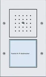 Gira 126666 AP door station 1-way door communication pure white