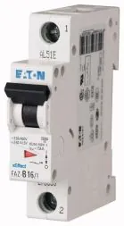 Eaton FAZ-B2/1 2A 1-pole circuit breaker, 278523