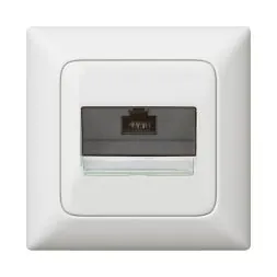 Legrand 776275 Cover for Uä-dose Creo pure white, (white)