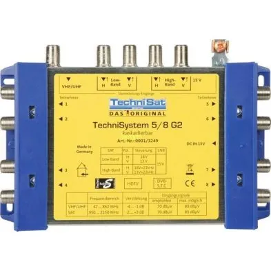 TechniSat TechniSystem 5/8 G2 basic unit+NT