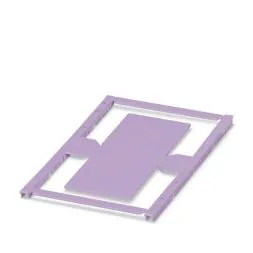 Phoenix Contact 0803132 UCT-PMP (90X38) VT violet unlabeled snap-in label