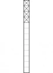 Siedle KSF 613-4 AG communication pedestal freestanding in anthracite grey