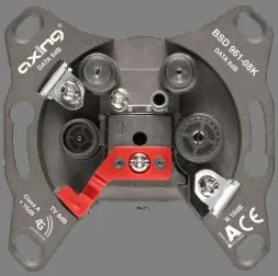 Axing BSD961-08K 4-port MM antenna socket