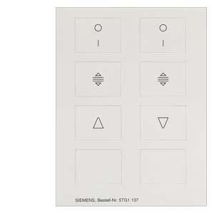 Siemens 5TG1137 pictogram sheet for rocker series
