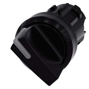 Siemens 3SU1002-2BF10-0AA0 toggle switch illuminated 22mm round plastic black