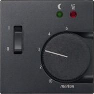 MERTEN 535814 central plate anthracite SYSTEM M