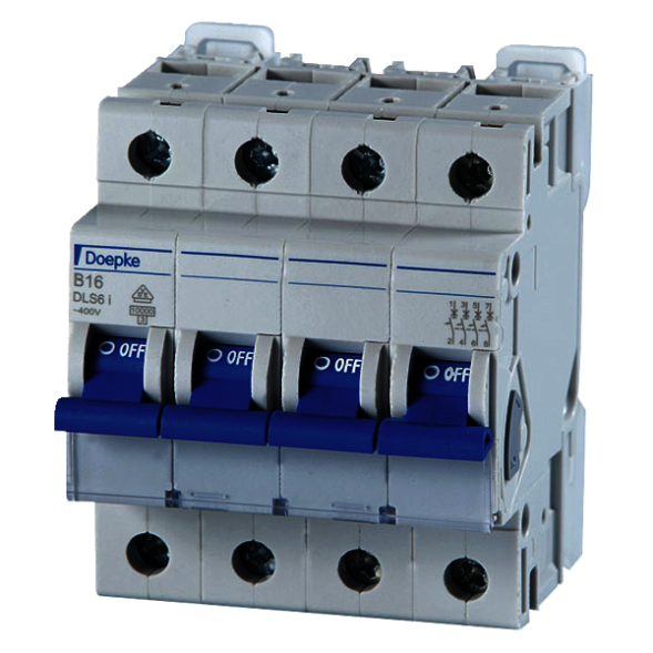 Doepke 09916177 DLS6I B40A 4-pole 10KA circuit breaker