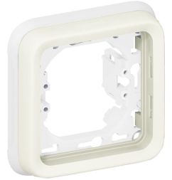 Legrand 069692 cover frame 1-way white, (white)