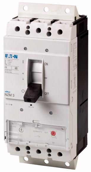 Eaton NZMH3-S320-SVE circuit breaker, 3p, 320A, plug-in insert, 168917