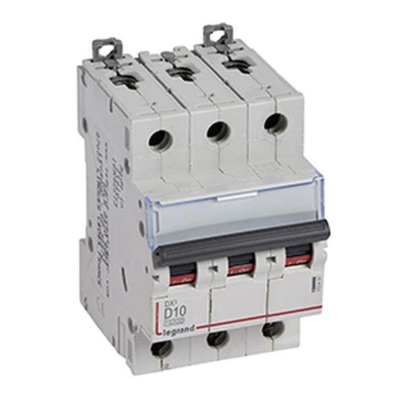 Legrand 409497 Circuit breaker DX3 D10A 3P 10KA 3M