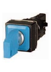 Eaton Q18S3-BL key switch, 3 positions, blue, momentary, 046368