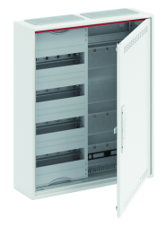 ABB Striebel &amp;amp; John CA24VML small distribution board surface-mounted, 2FB, 4-row, 2CPX052211R9999