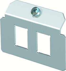 OBO Bettermann MTM2C with 2 x hole pattern type C support plate, 7407788