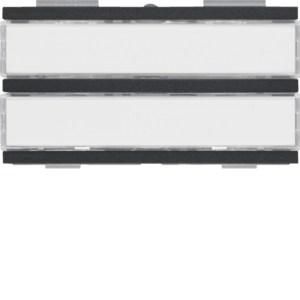 Elcom REU922Y call button half insert 2/1 with plate insert for ONE