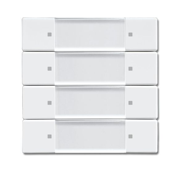 Busch-Jaeger 6737/01-84 Wall transmitter ZigBee Light Link, 4 channels studio white