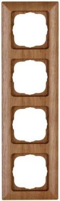Kopp 306830062 MILANO 4-way oak cover frame