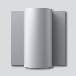 Siedle LEDS 600-0 SM LED spot in silver metallic